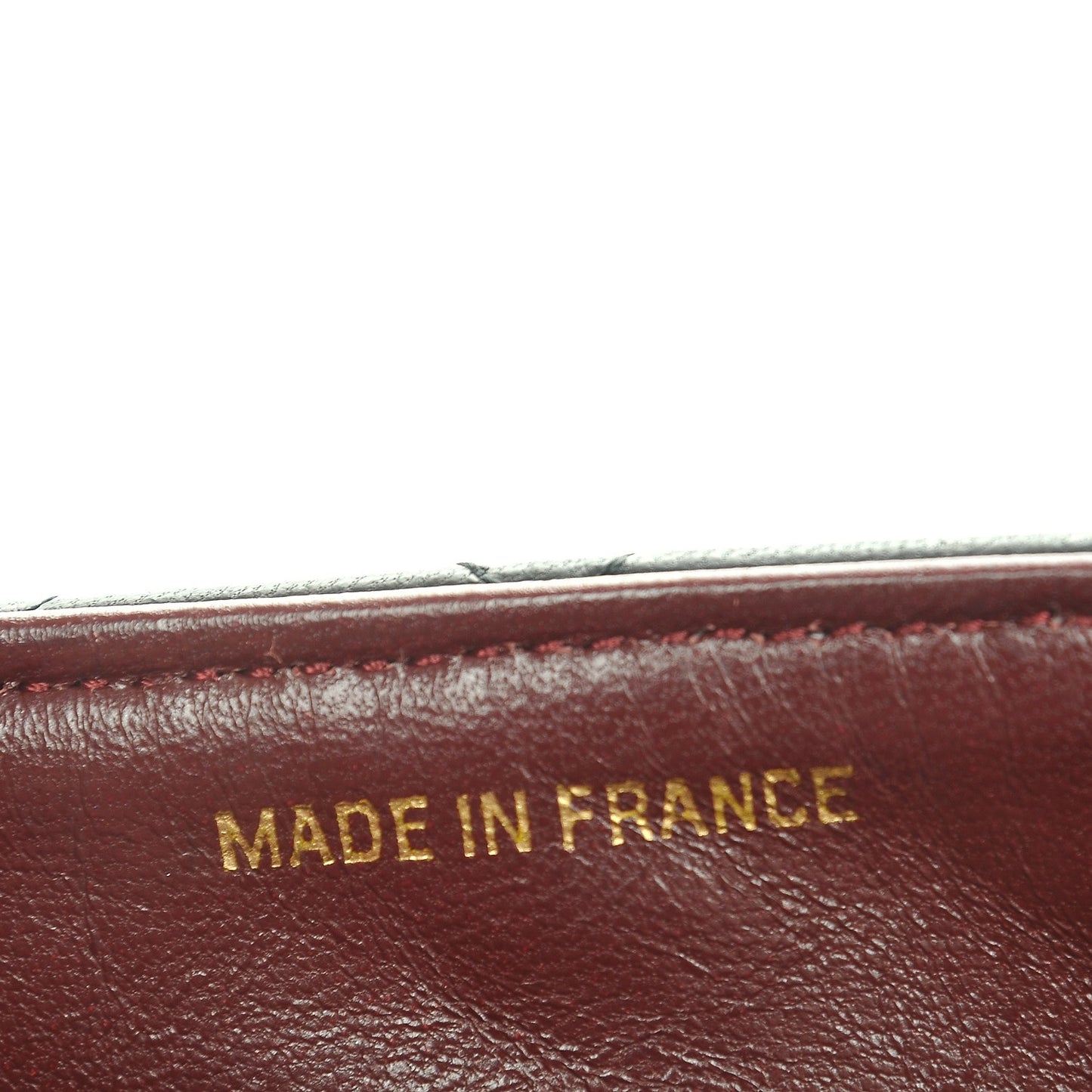 Lambskin Quilted Mini Rectangular Flap Black