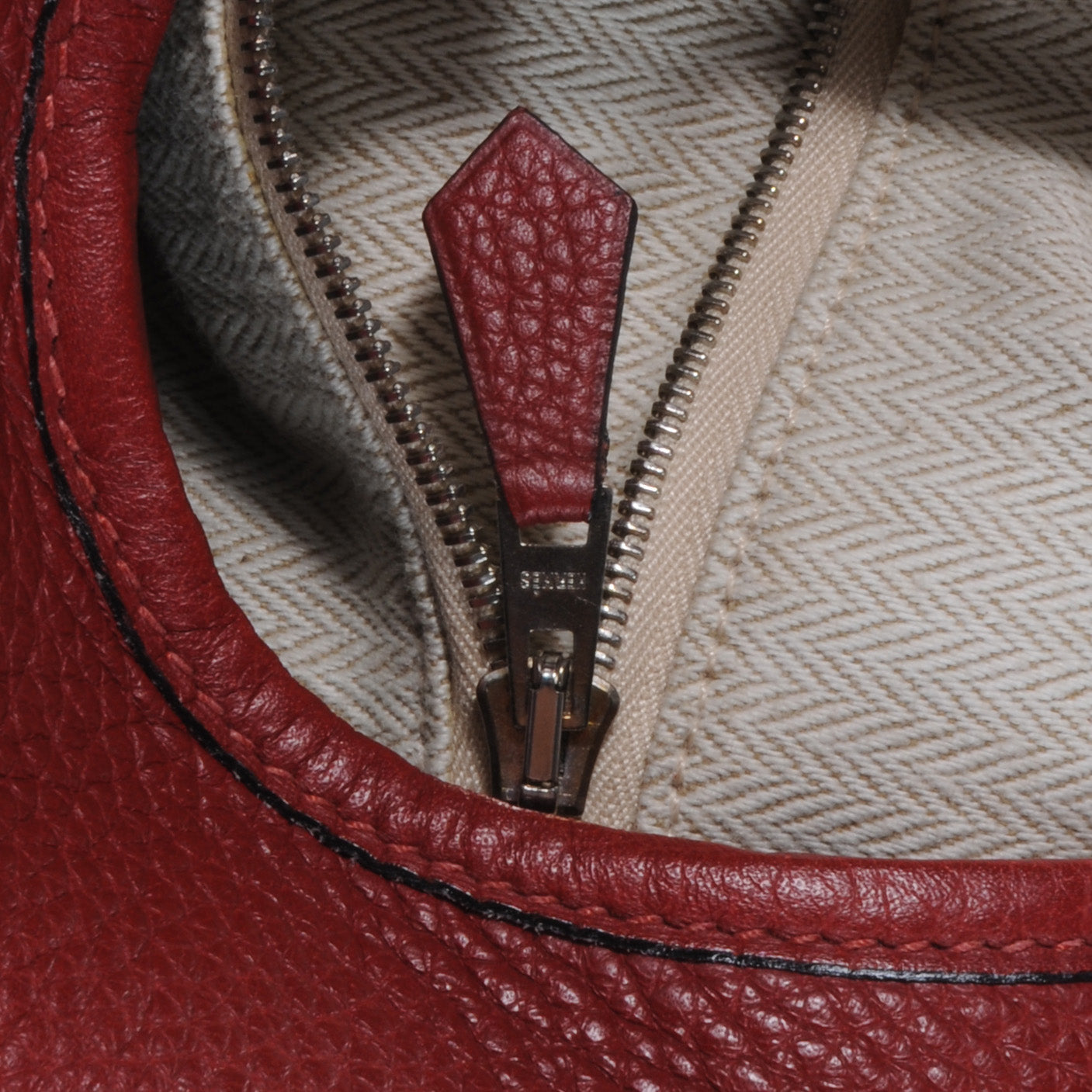 Hermes Clemence Massai GM Rouge 9 of 10