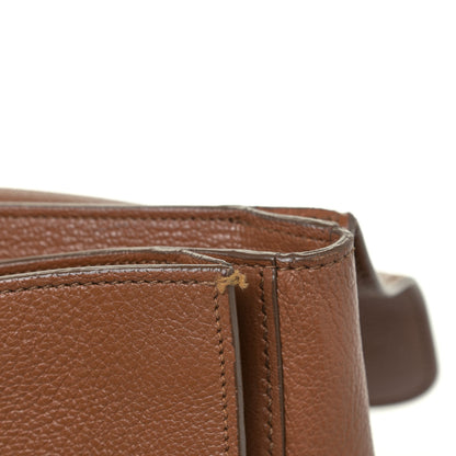 Miu Miu Vitello Phenix Madras Shoulder Bag Cuoio 17 of 17