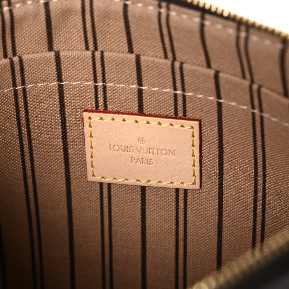 Louis Vuitton Monogram Neverfull MM GM Pochette 6 of 8