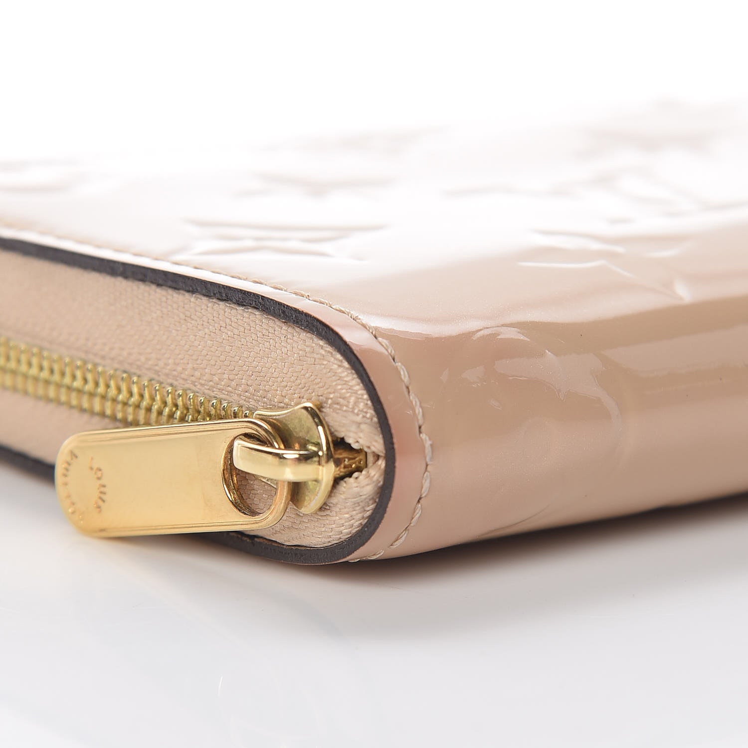 Louis Vuitton Vernis Zippy Coin Purse Beige Poudre 8 of 16