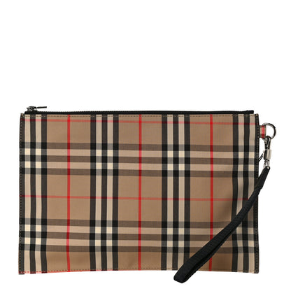 Burberry Vintage Check Zip Pouch Black 1 of 10