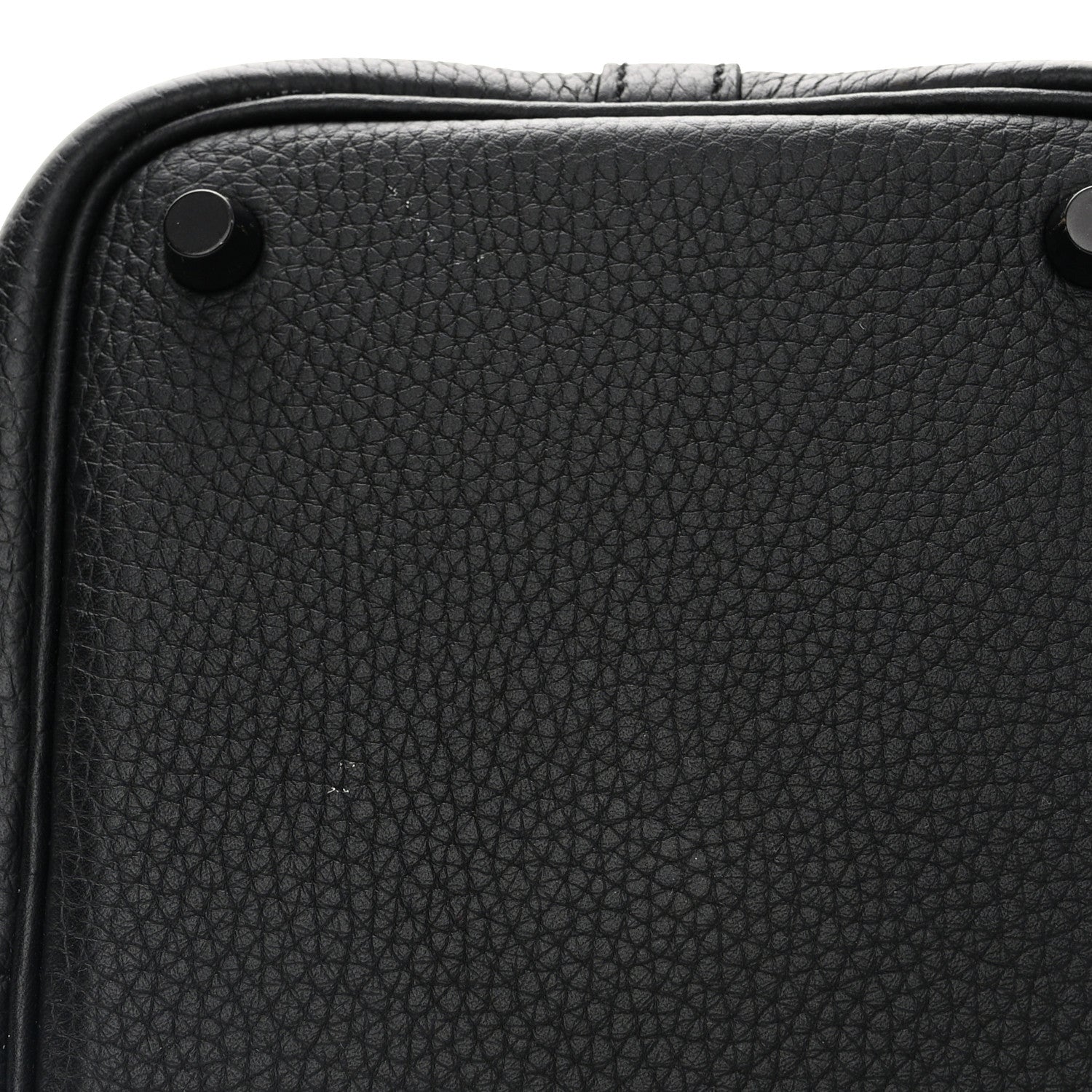 Hermes Taurillon Clemence Monochrome Picotin Lock 18 PM Black 11 of 12