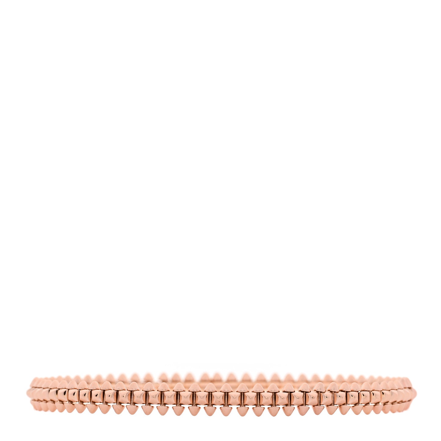 18K Pink Gold Small Clash De Cartier Bracelet 20