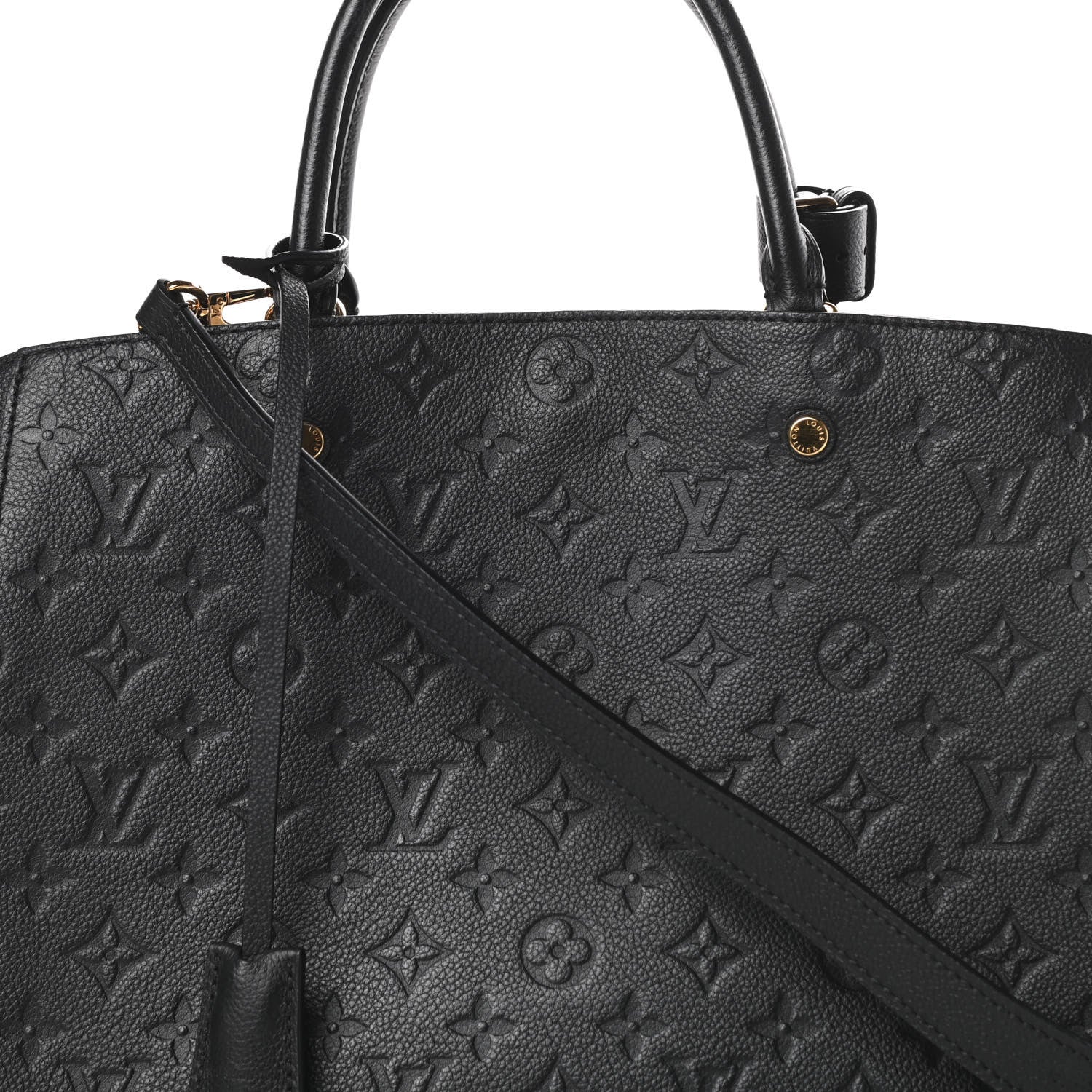Louis Vuitton Empreinte Montaigne GM Black 8 of 13