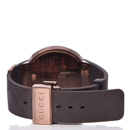 Gucci Stainless Steel Rubber 45mm Digital I-Gucci Watch Brown 3 of 11