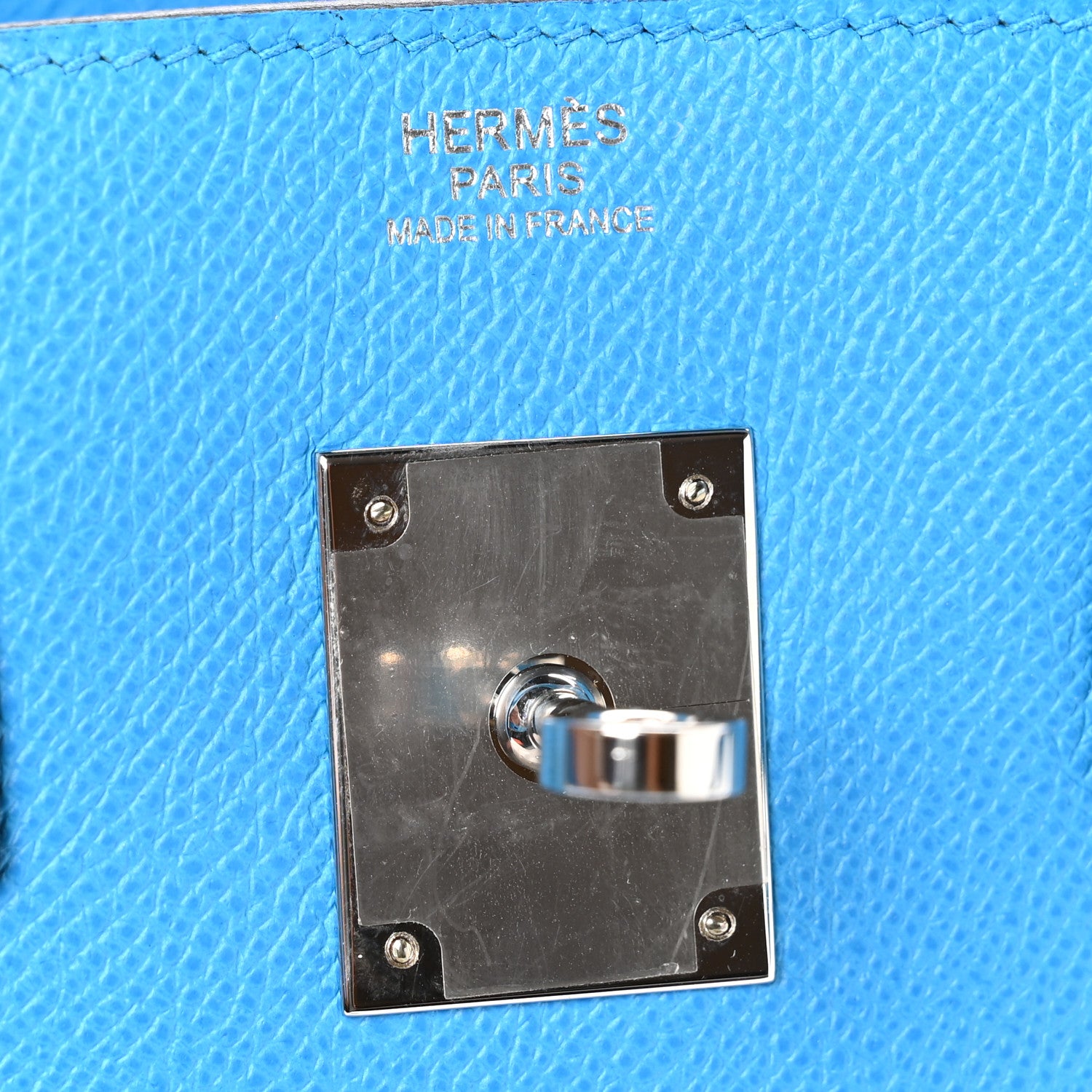 Hermes Epsom Birkin 30 Bleu Frida 6 of 11