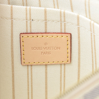 Louis Vuitton Damier Azur Neverfull MM GM Pochette 6 of 12