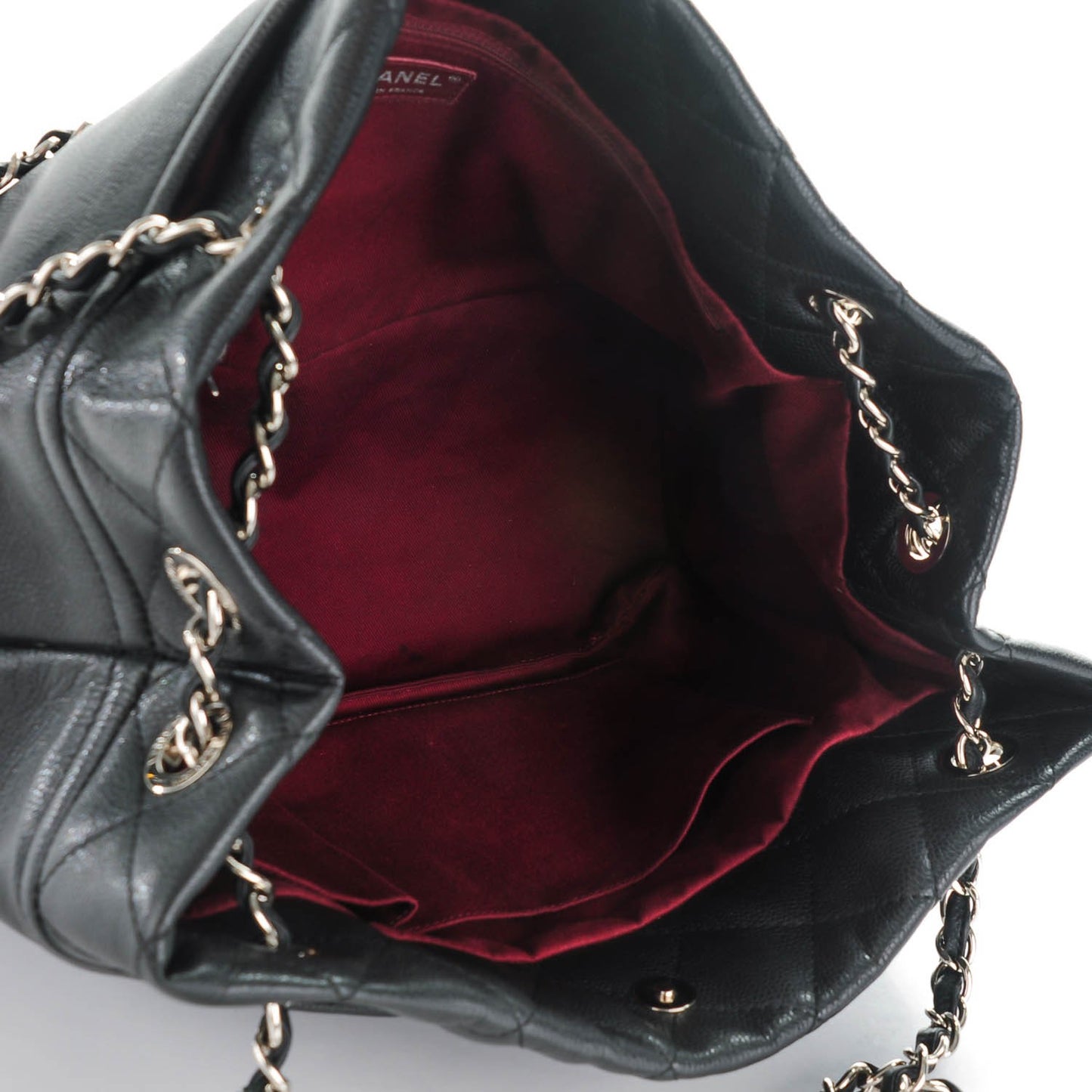 Caviar Quilted CC Timeless Soft Tote Black