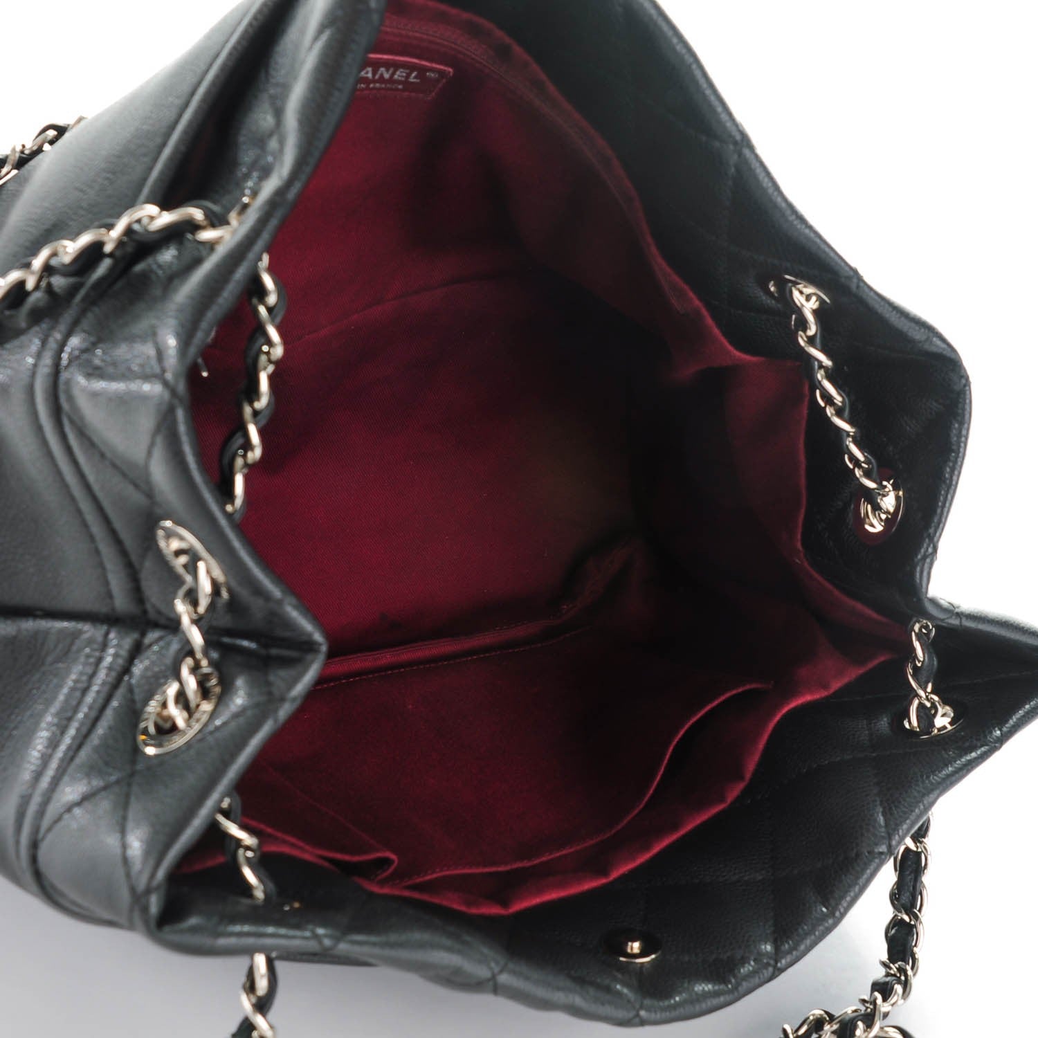 Chanel Caviar Quilted CC Timeless Soft Tote Black 5 of 5