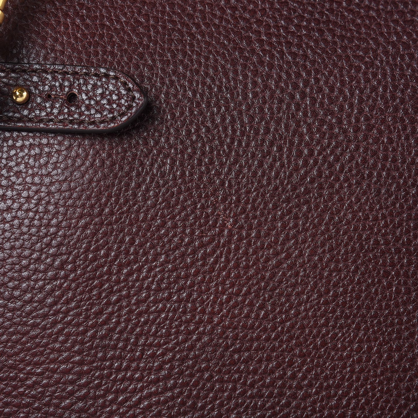 Natural Grain Leather Amberley Satchel Oxblood