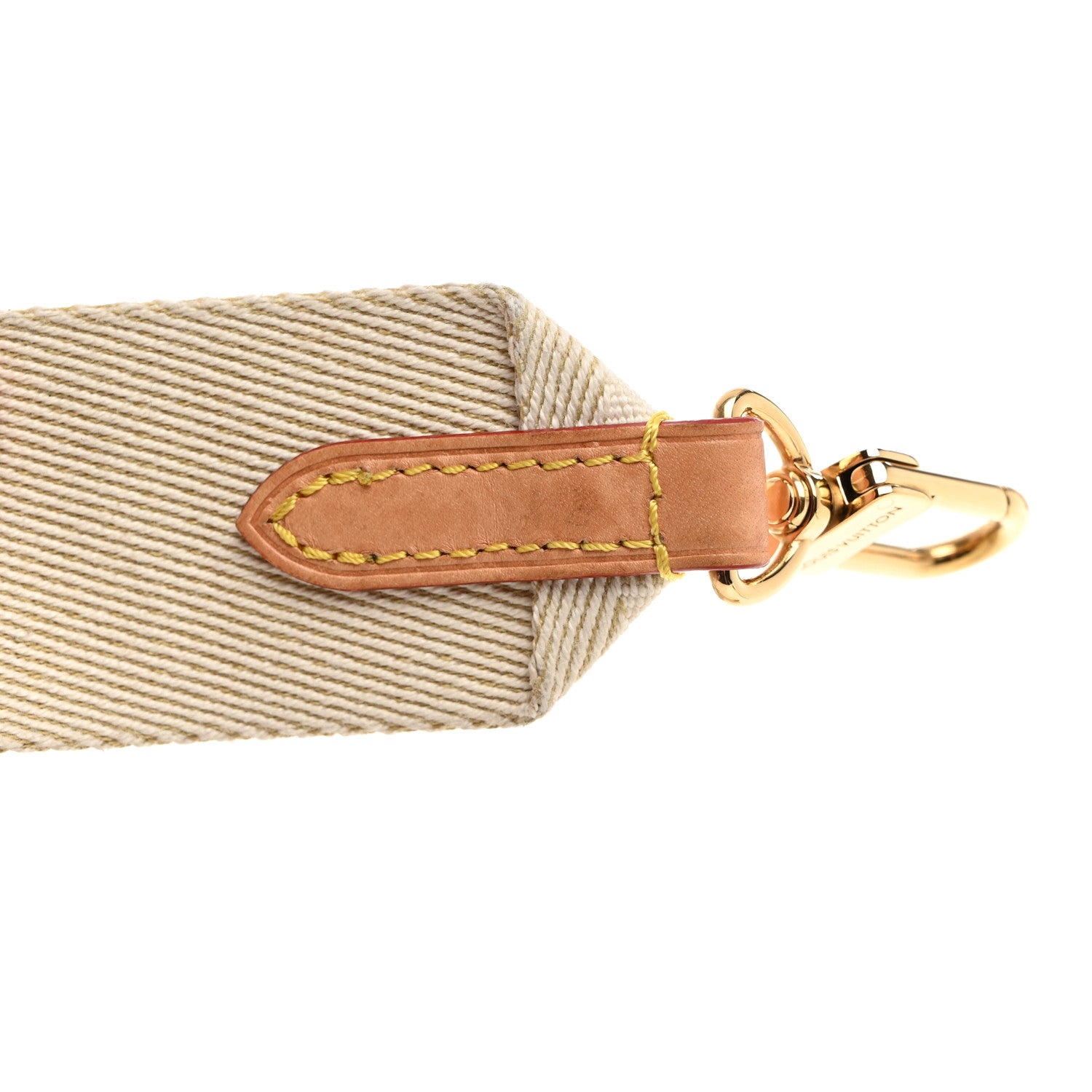 Louis Vuitton Monogram Utility Crossbody Bandouliere Shoulder Strap Beige 4 of 5