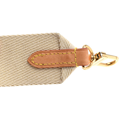 Louis Vuitton Monogram Utility Crossbody Bandouliere Shoulder Strap Beige 4 of 5