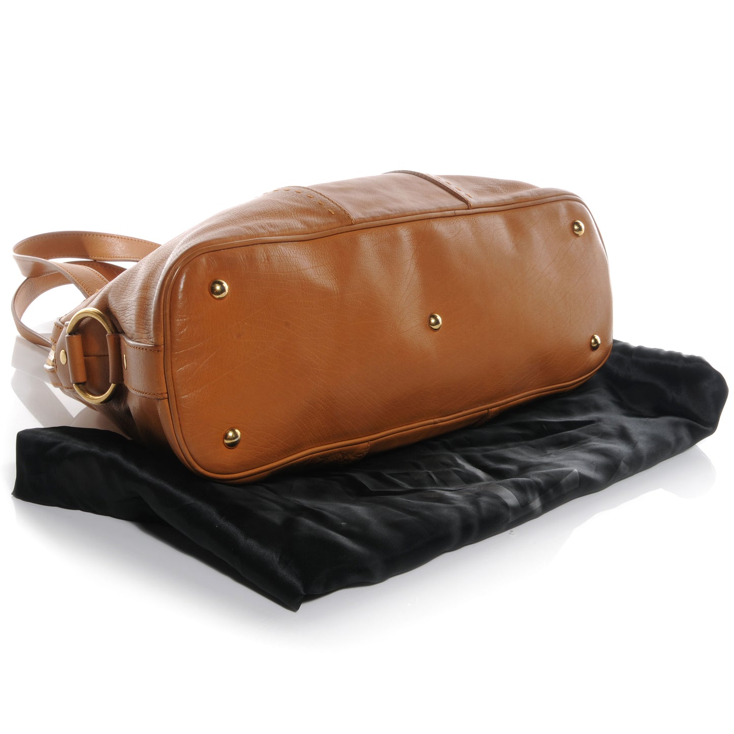 Leather Large Muse Camel