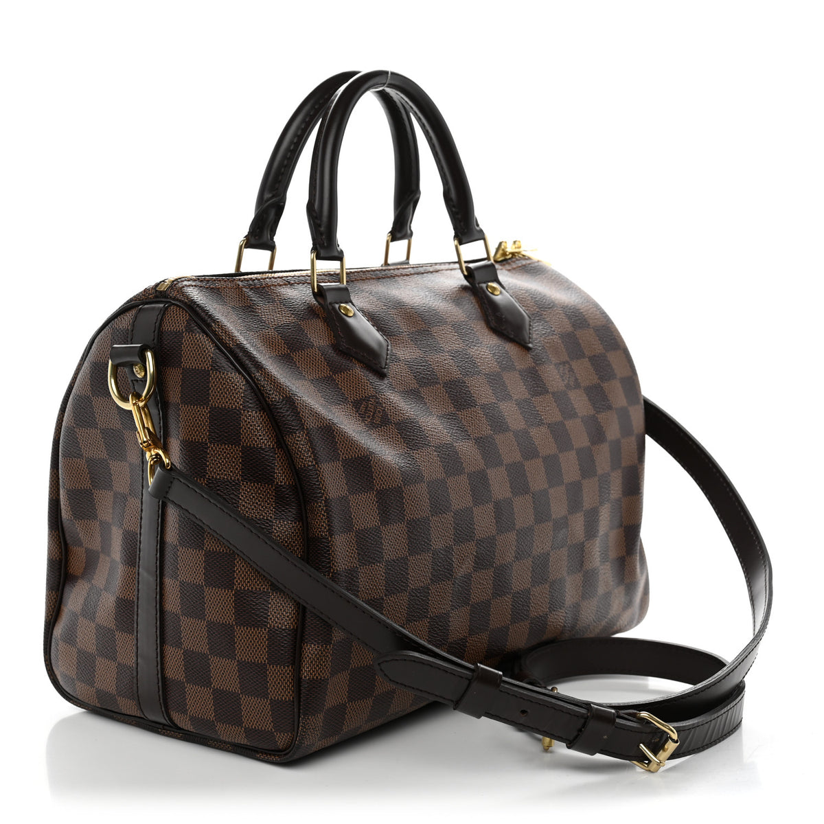 Louis Vuitton Damier Ebene Speedy Bandouliere 30 3 of 10