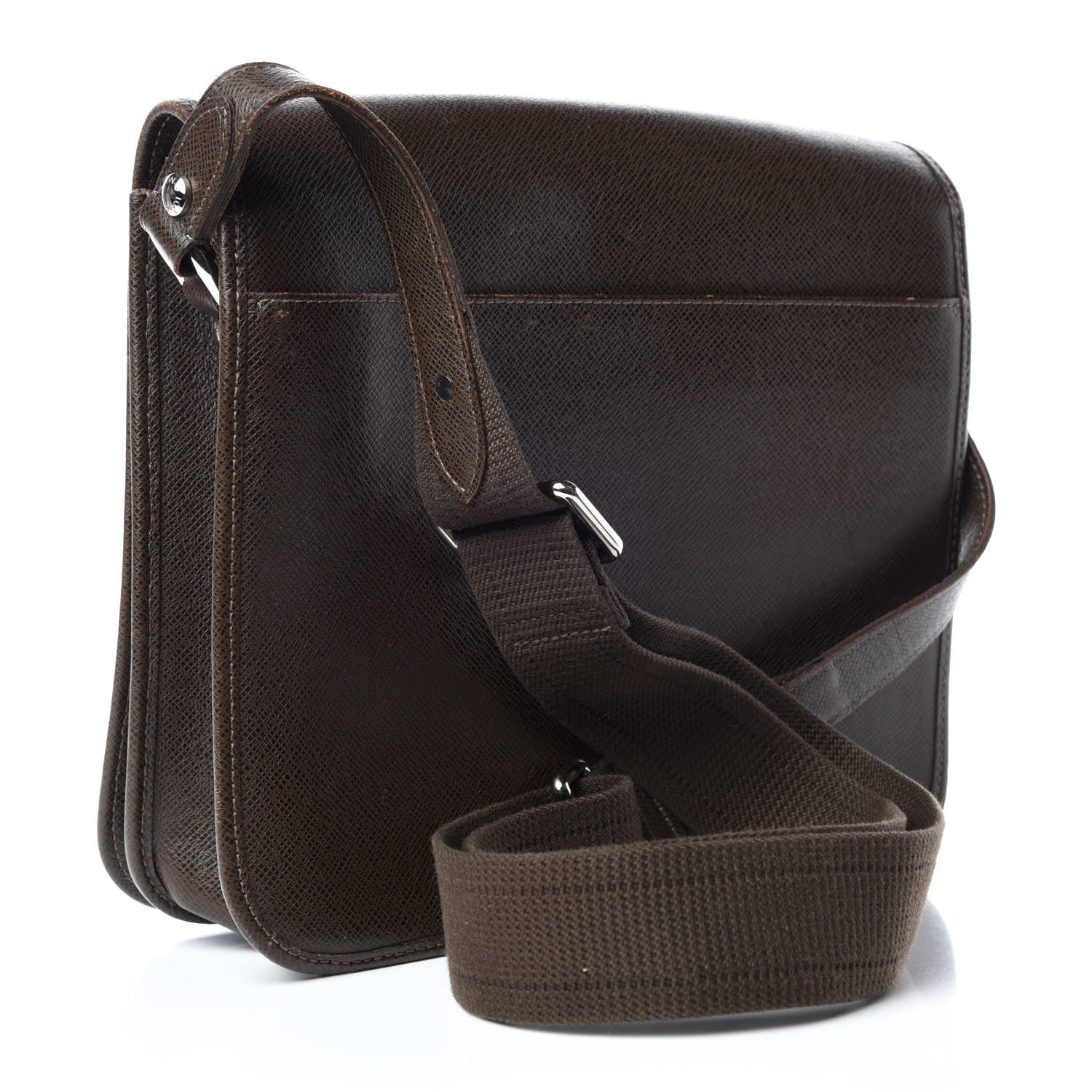 Louis Vuitton Taiga Andrei Messenger Bag Grizzli 3 of 19