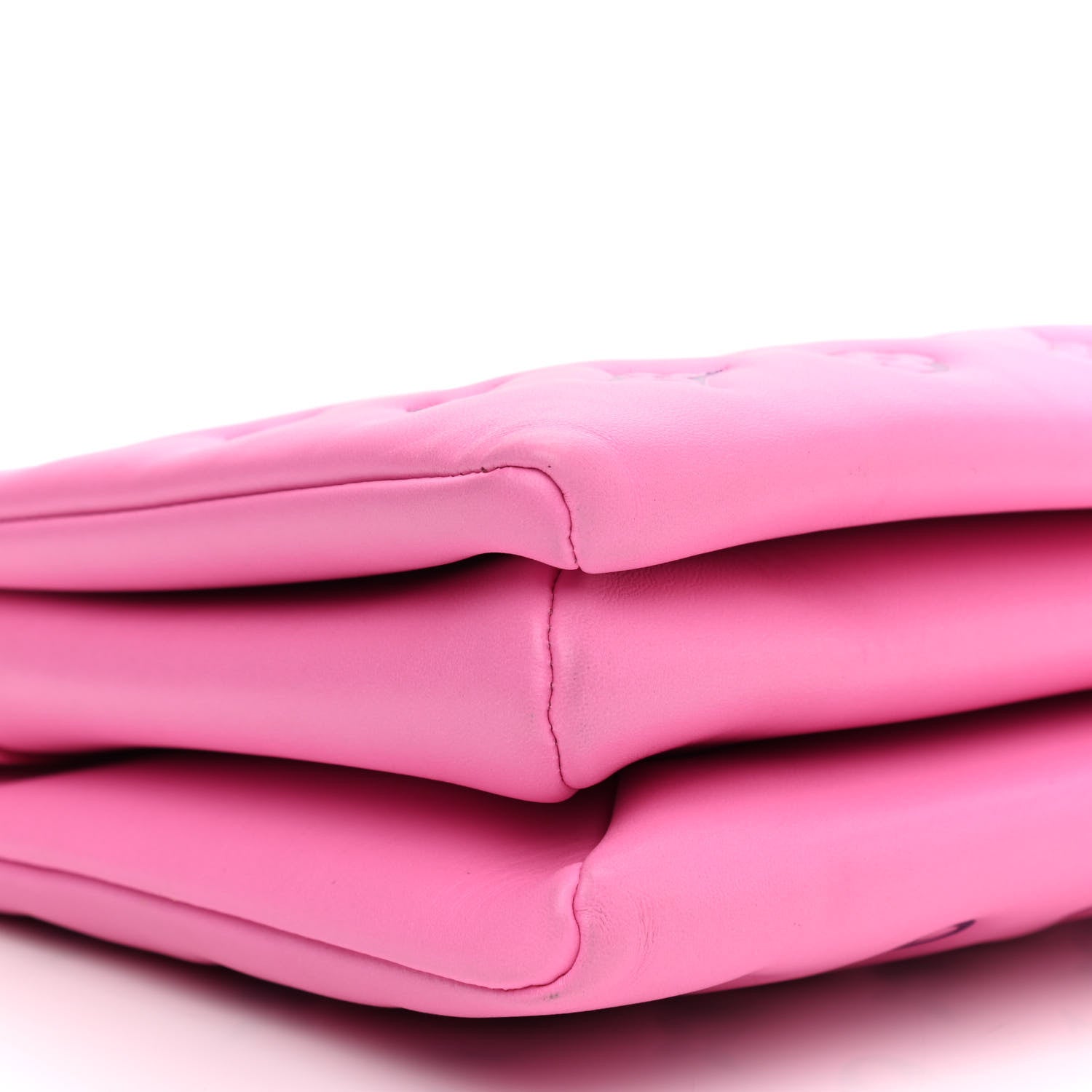 Louis Vuitton Lambskin Embossed Monogram Vuittamins Coussin PM Rose Violet 9 of 11