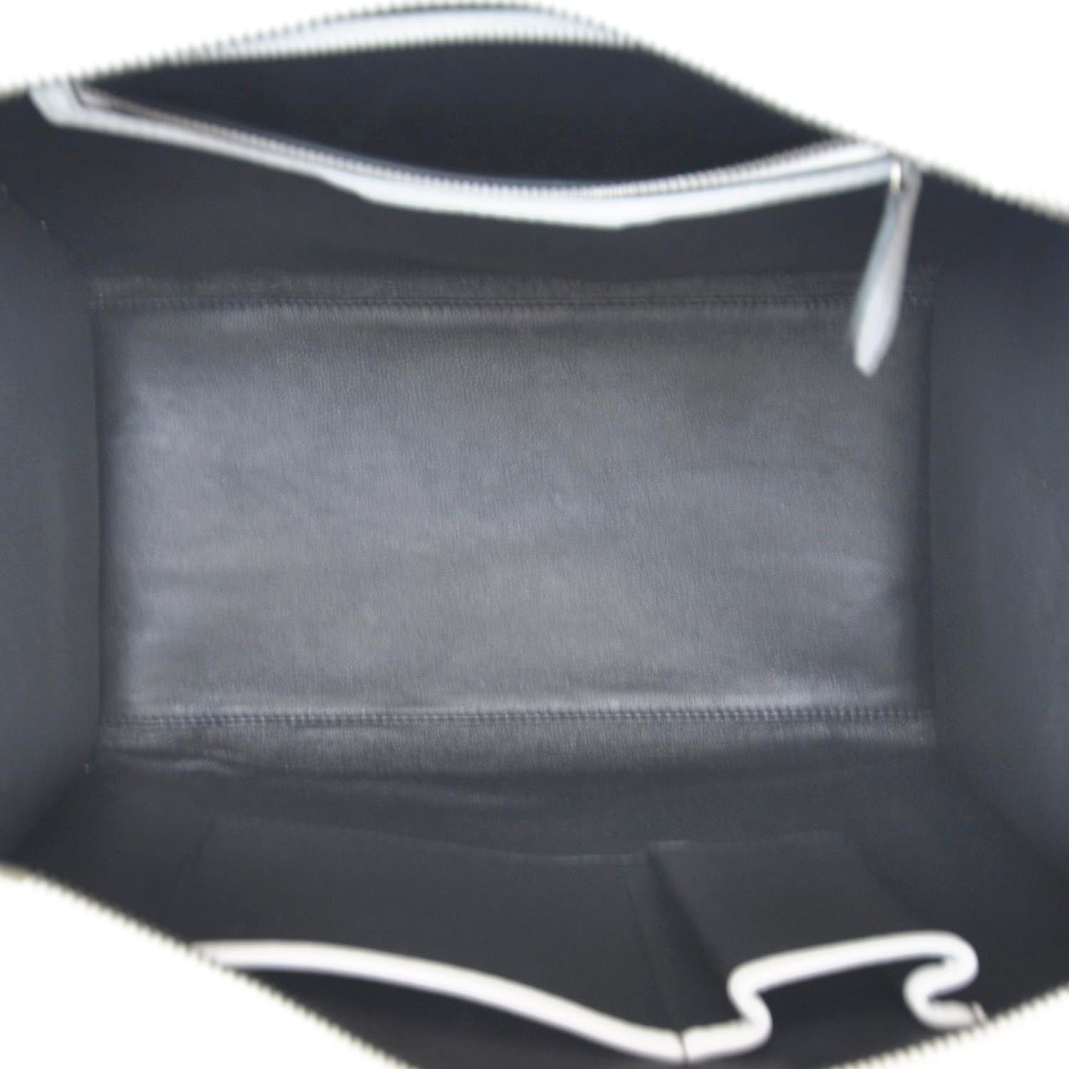 Celine Smooth Calfskin Mini Luggage White 7 of 10