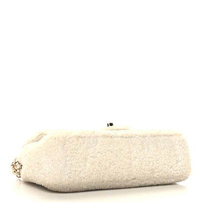 Chanel Sequin Mini Rectangular Flap White 4 of 11