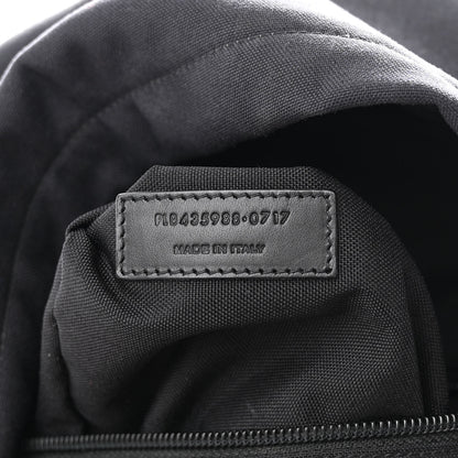 Saint Laurent Nylon Twill Dinosaur Print City Backpack Black Multicolor 7 of 15
