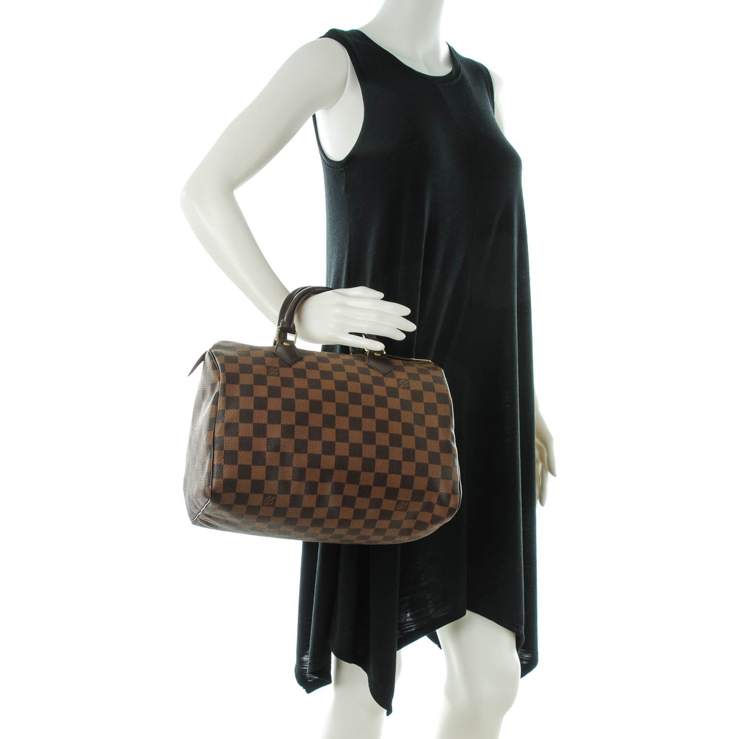 Louis Vuitton Damier Ebene Speedy 30 2 of 8