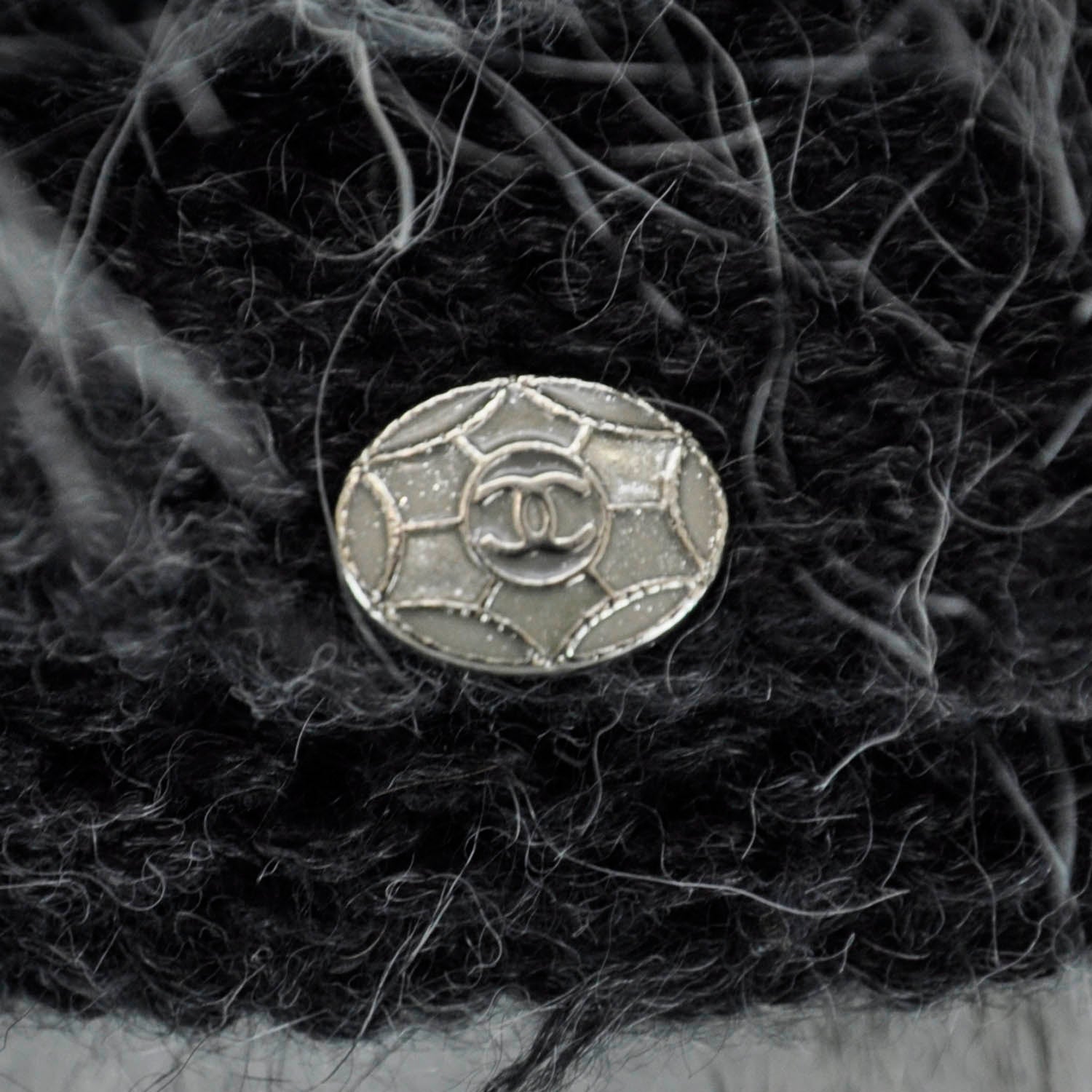 Chanel Alpaca and Cashmere Knit Hat Scarf Neck Warmer 5 of 6