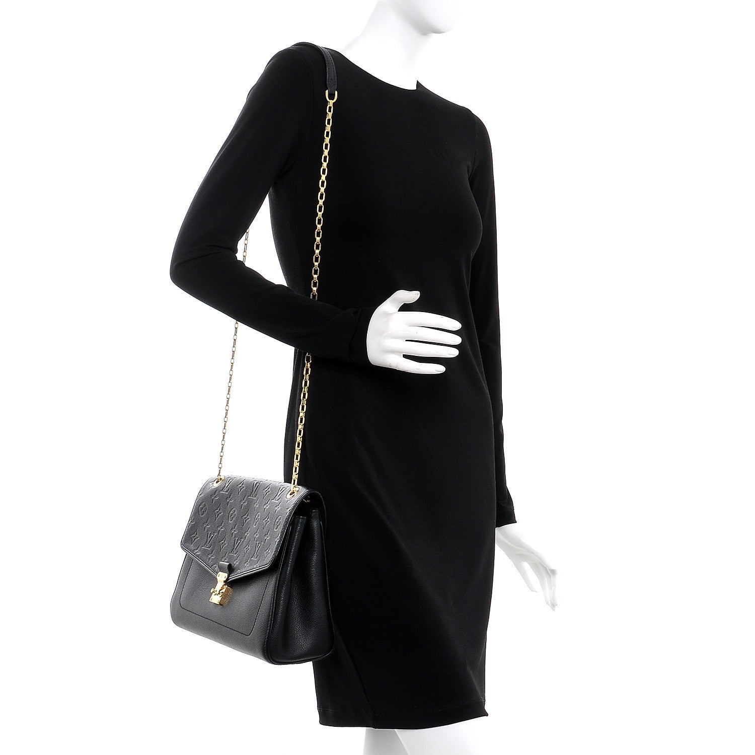 Louis Vuitton Empreinte Saint Germain MM Black 2 of 14