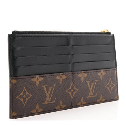 Louis Vuitton Monogram Slim Purse Black 3 of 6