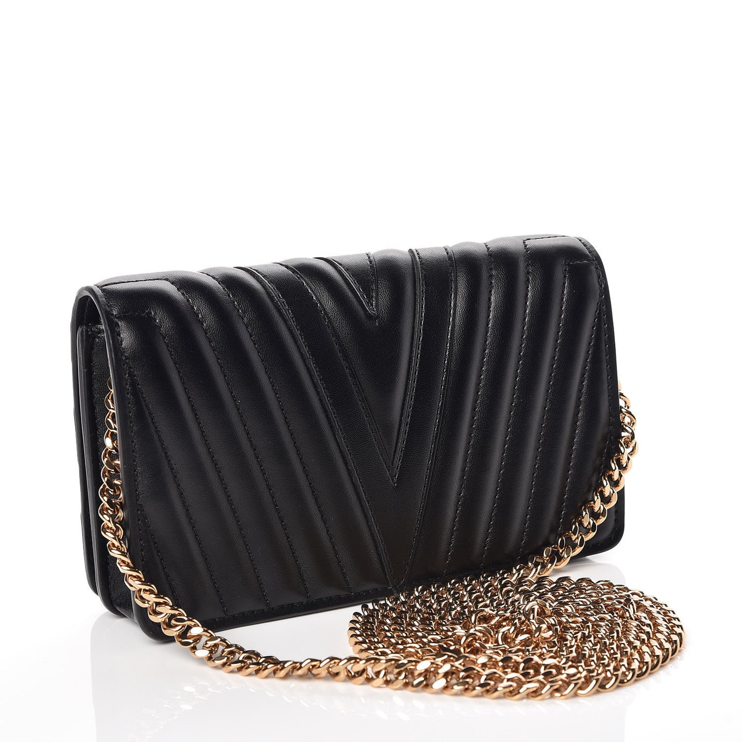 Alter Nappa Star Small Flap Shoulder Bag Black
