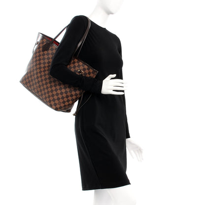 Louis Vuitton Damier Ebene Neverfull MM 2 of 7