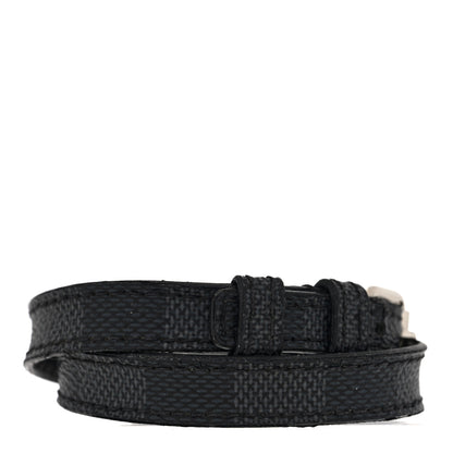 Louis Vuitton Damier Graphite Sign It Bracelet 3 of 4