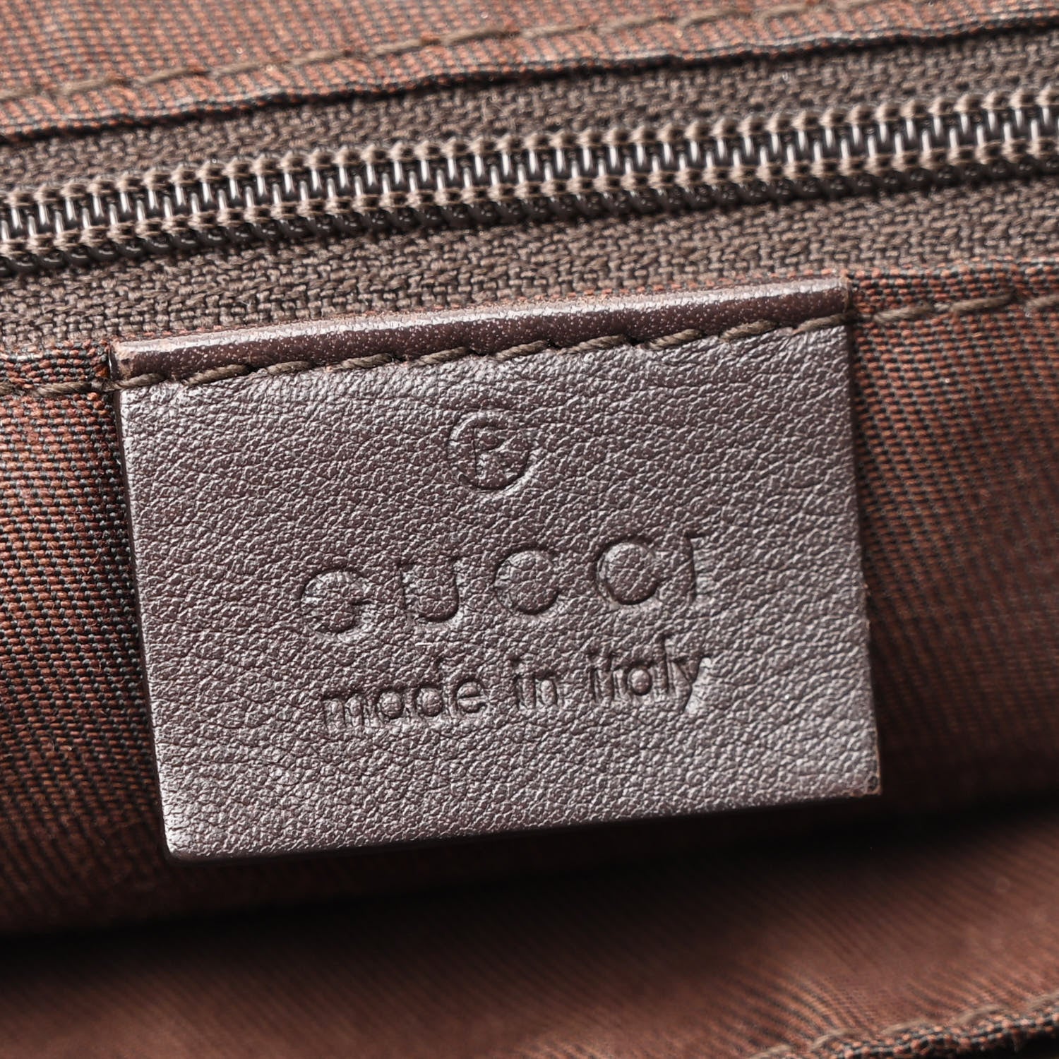 Gucci Monogram Medium Sukey Top Handle Dark Brown 6 of 11