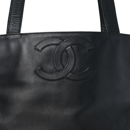 Chanel Lambskin CC Shoulder Bag Black 8 of 10