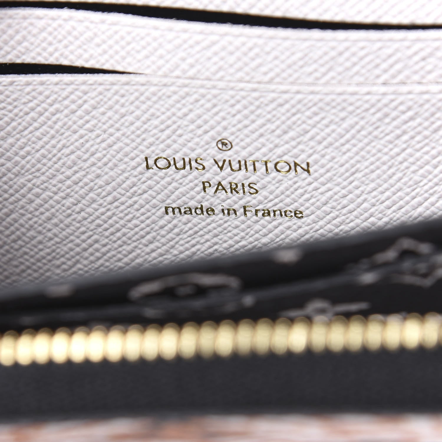 Louis Vuitton Monogram Giant Crafty Zippy Coin Purse Creme Caramel 5 of 7
