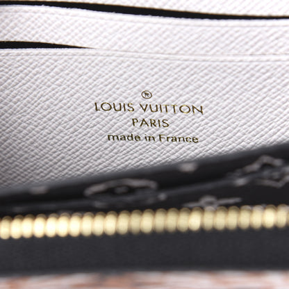 Louis Vuitton Monogram Giant Crafty Zippy Coin Purse Creme Caramel 5 of 7