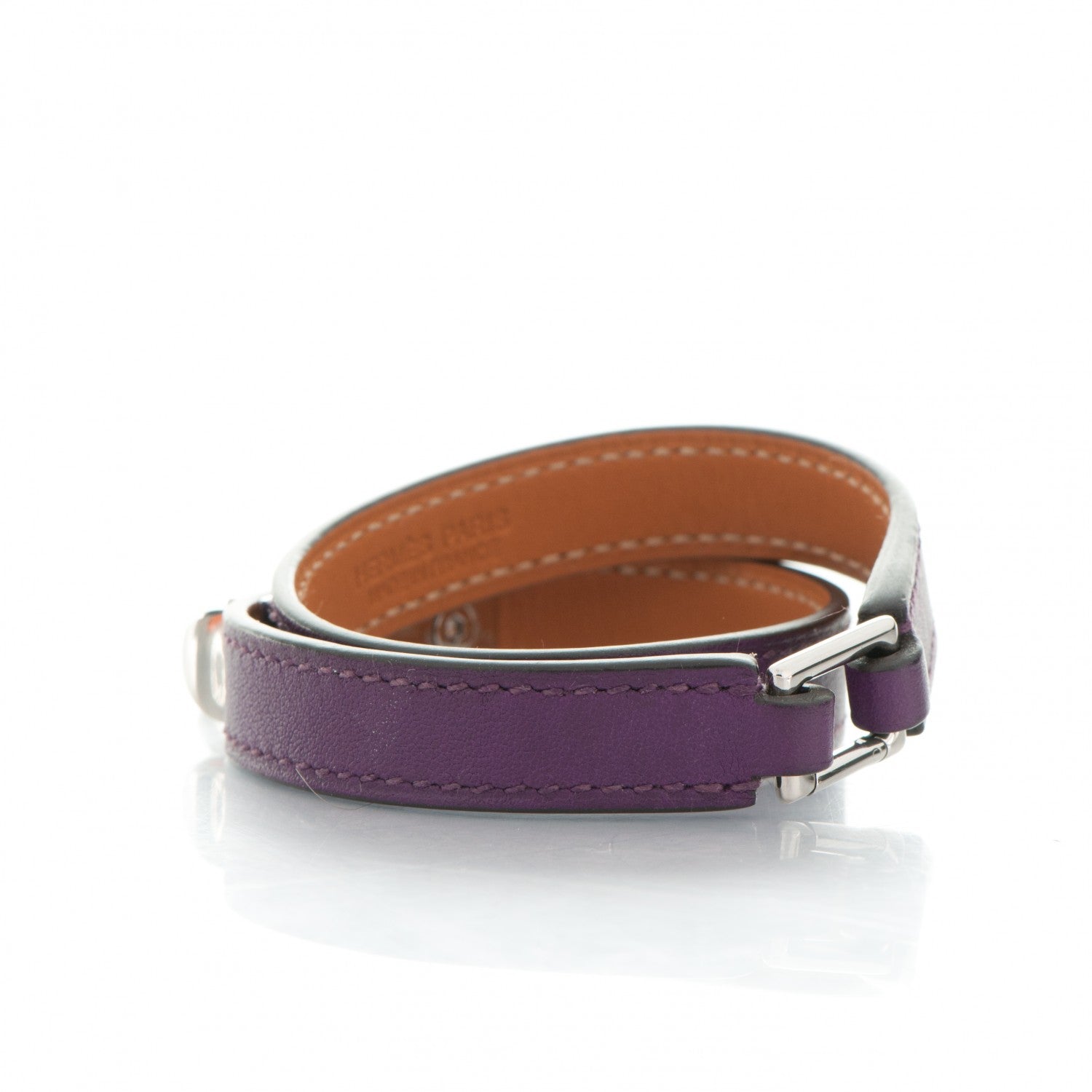 Hermes Swift Rivale Double Tour Bracelet S Ultraviolet 3 of 6