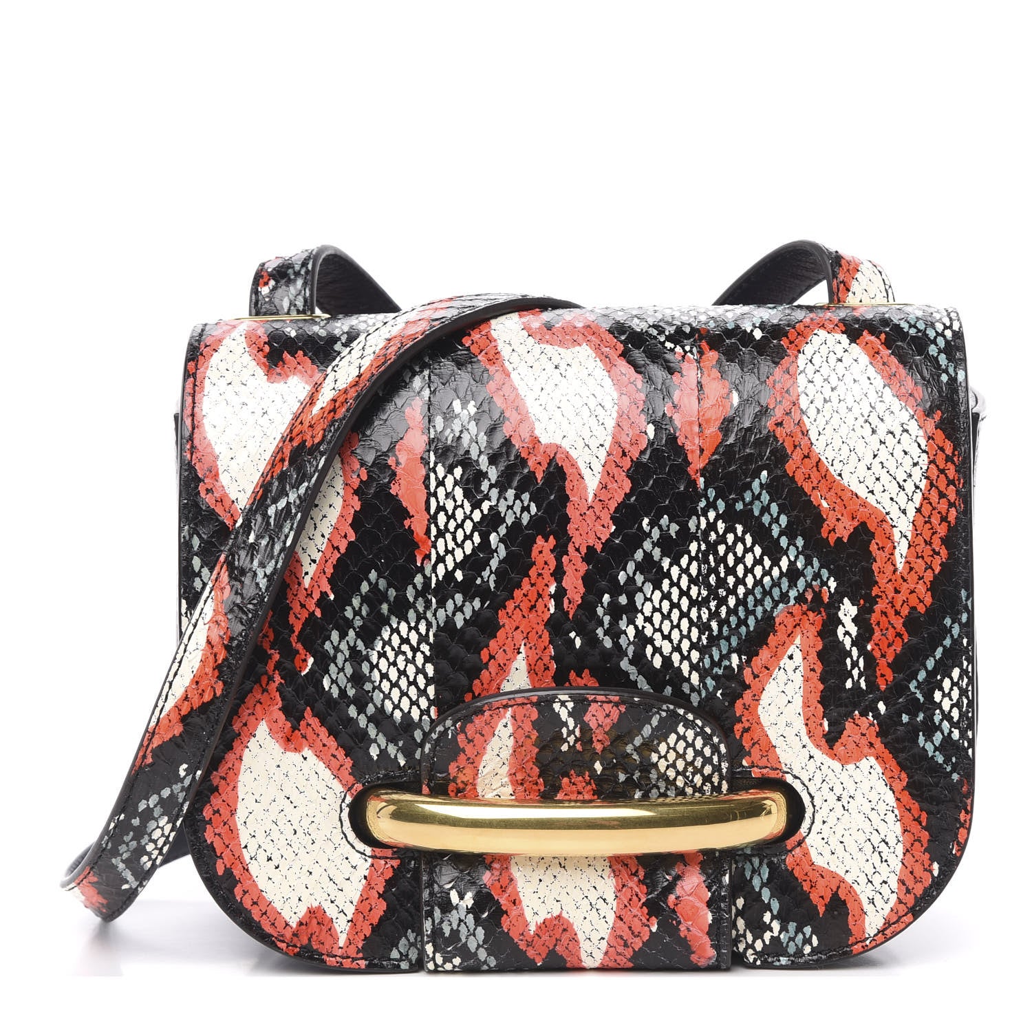 Mulberry Shiny Snakeskin Small Selwood Multicolor 1 of 8