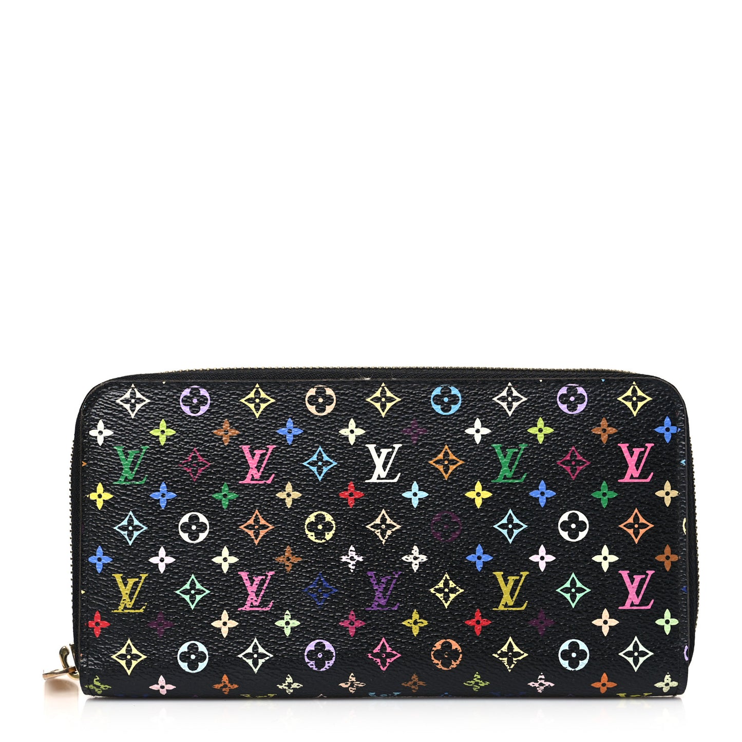 Monogram Multicolor Zippy Wallet Black Grenade