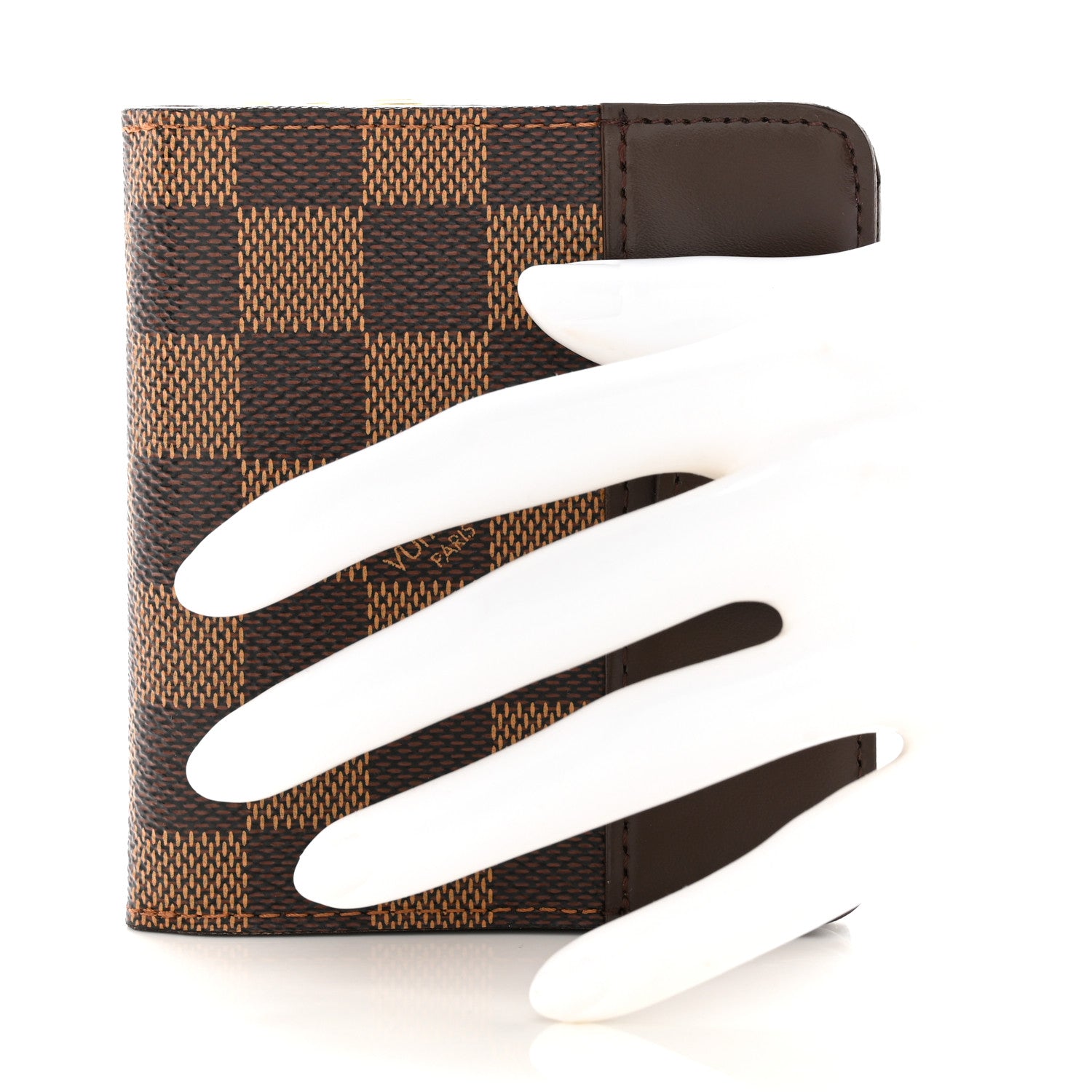 Louis Vuitton Damier Ebene Zippe Zipped Compact Wallet 2 of 9