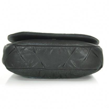 Chanel Iridescent Calfskin Glint Messenger Flap Black 4 of 9