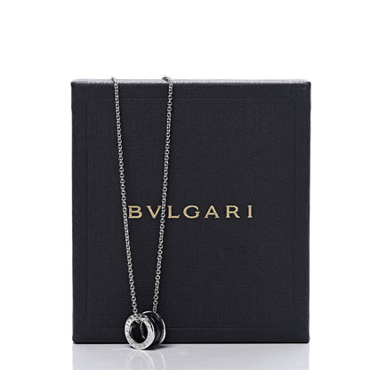 Bulgari Sterling Silver Ceramic Save The Children Pendant Necklace 7 of 7