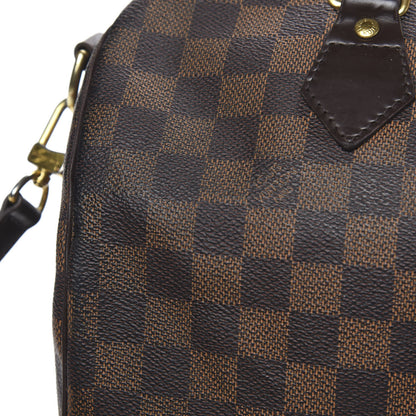 Louis Vuitton Damier Ebene Speedy Bandouliere 30 16 of 18