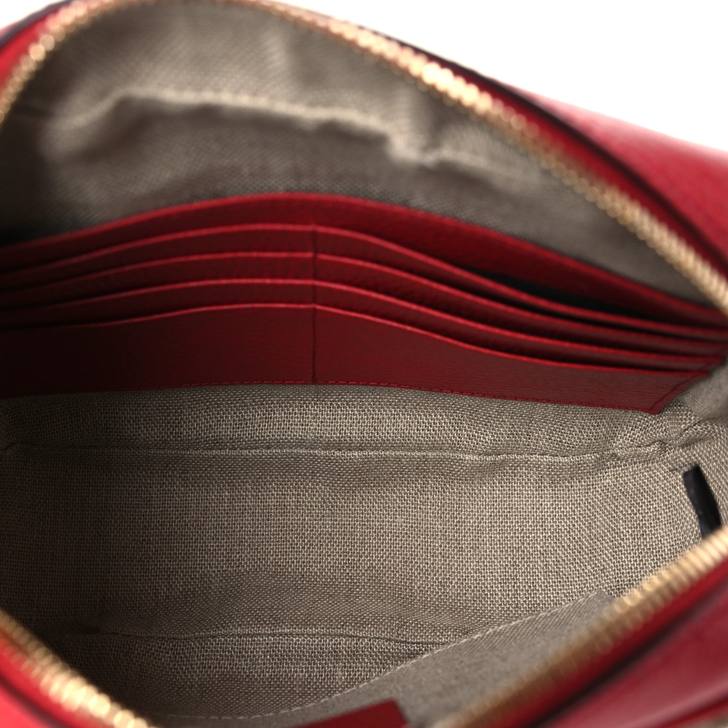 Gucci Monogram Mini Bree Messenger Bag Red 5 of 9
