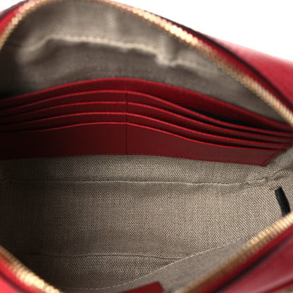 Gucci Monogram Mini Bree Messenger Bag Red 5 of 9