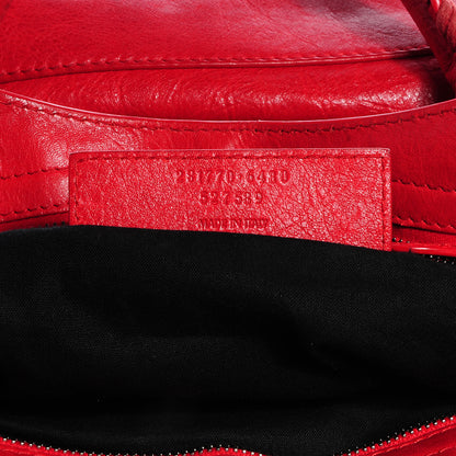 Balenciaga Agneau Giant 12 Silver Hardware City Coquelicot 8 of 13