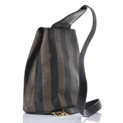 Fendi Coated Canvas Pequin Backpack Tobacco 3 of 7