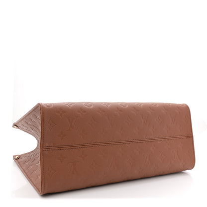 Louis Vuitton Empreinte Monogram Onthego MM Cognac 4 of 9