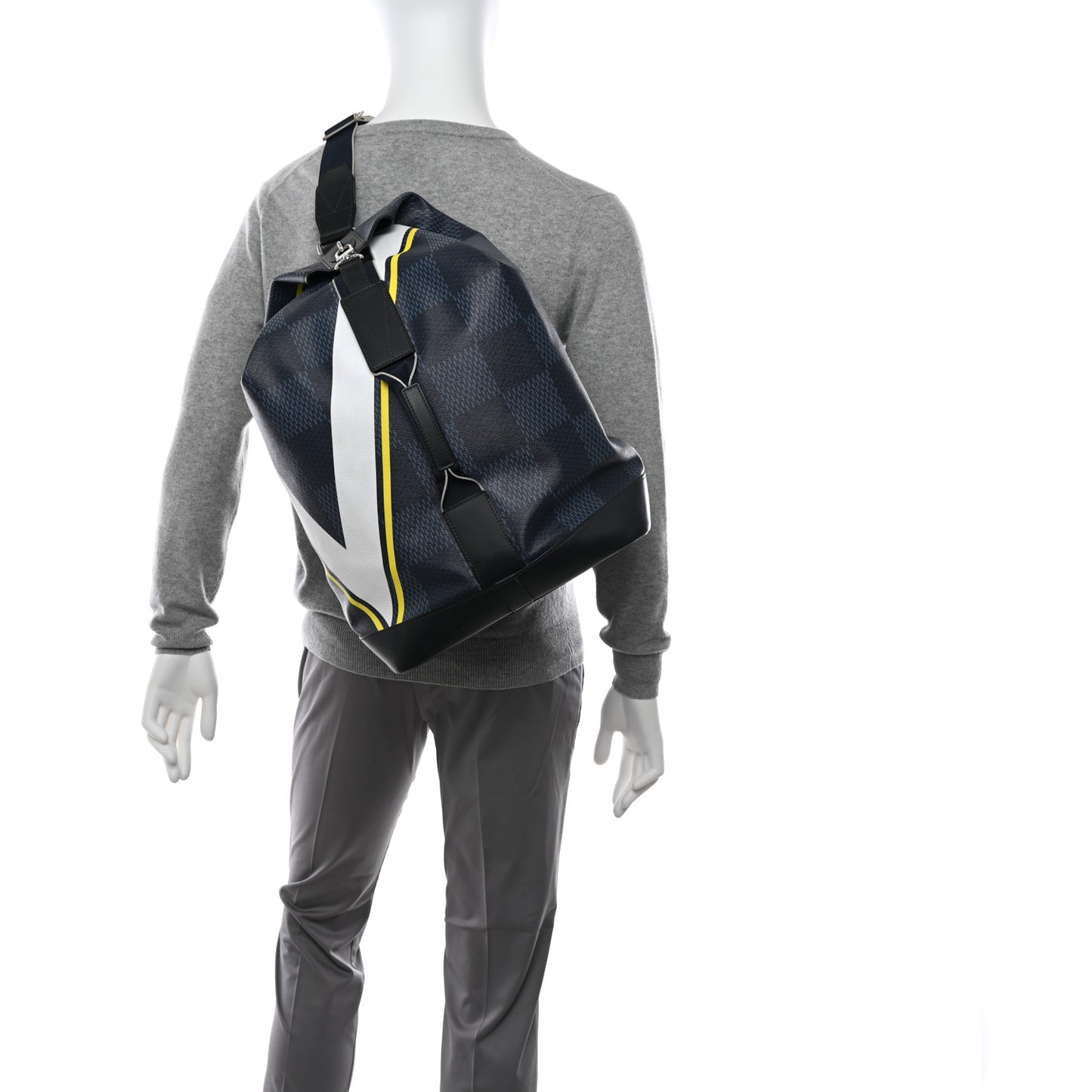 Damier Cobalt Latitude America's Cup Sac Marin