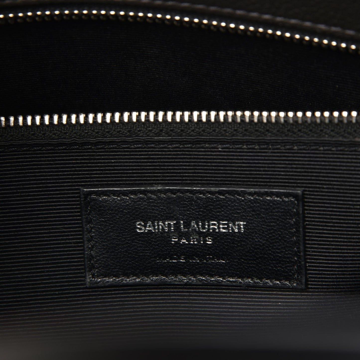 Grained Calfskin Small Sac De Jour Coal