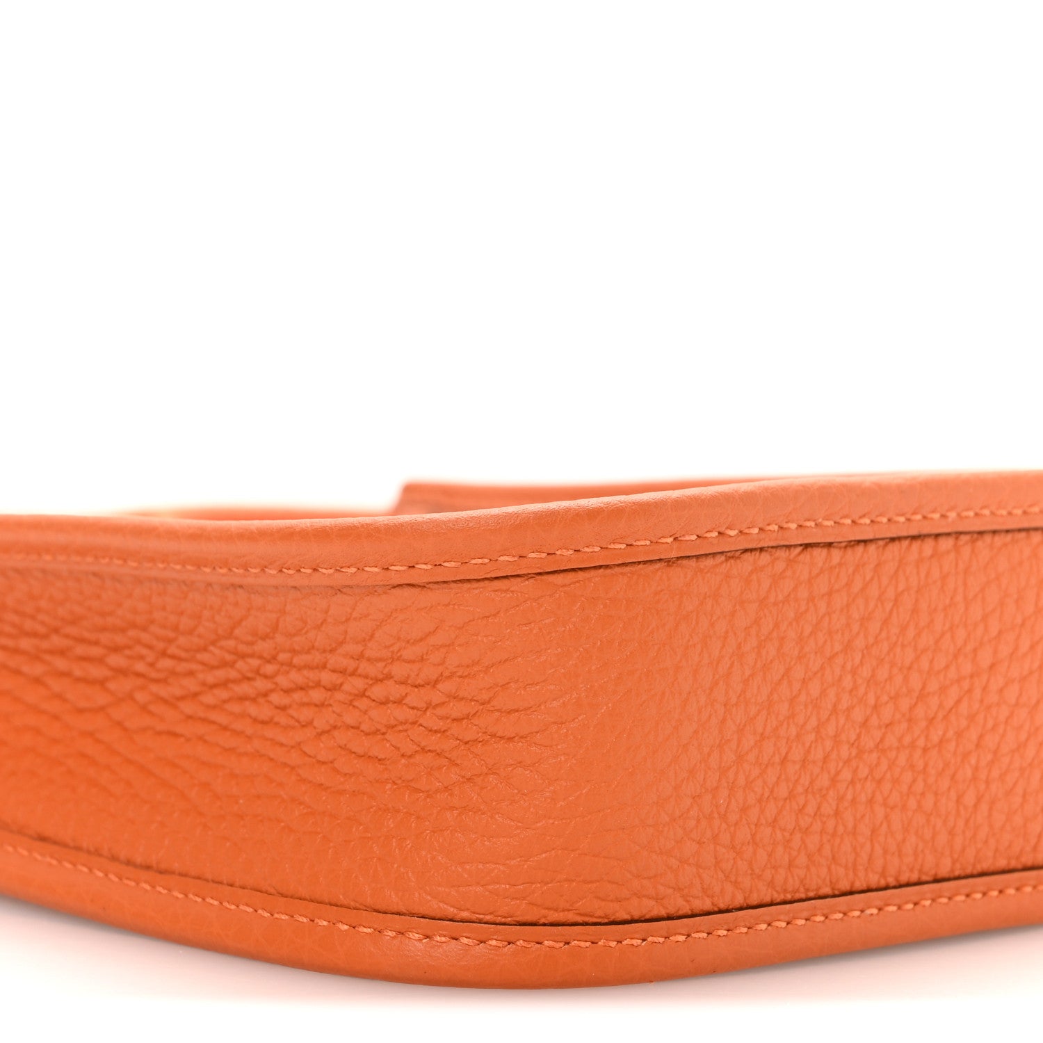 Hermes Taurillon Clemence Evelyne TPM Orange 9 of 10